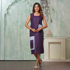 Linen A-Line Urban Cargo Dress