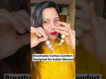 Mustard Shirt Dress in Jama Cotton - Lataree